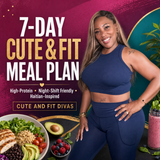 7-Day Cute and Fit Meal Plan digital guide cover