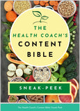 The Weight Coach Content Bible